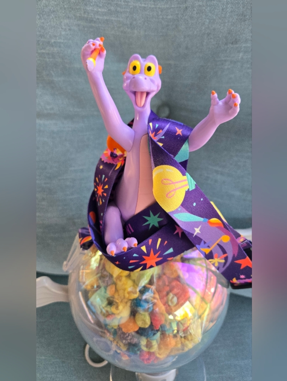 Disney Parks Epcot Festival Of The Arts Figment Imagination Popcorn Bucket New